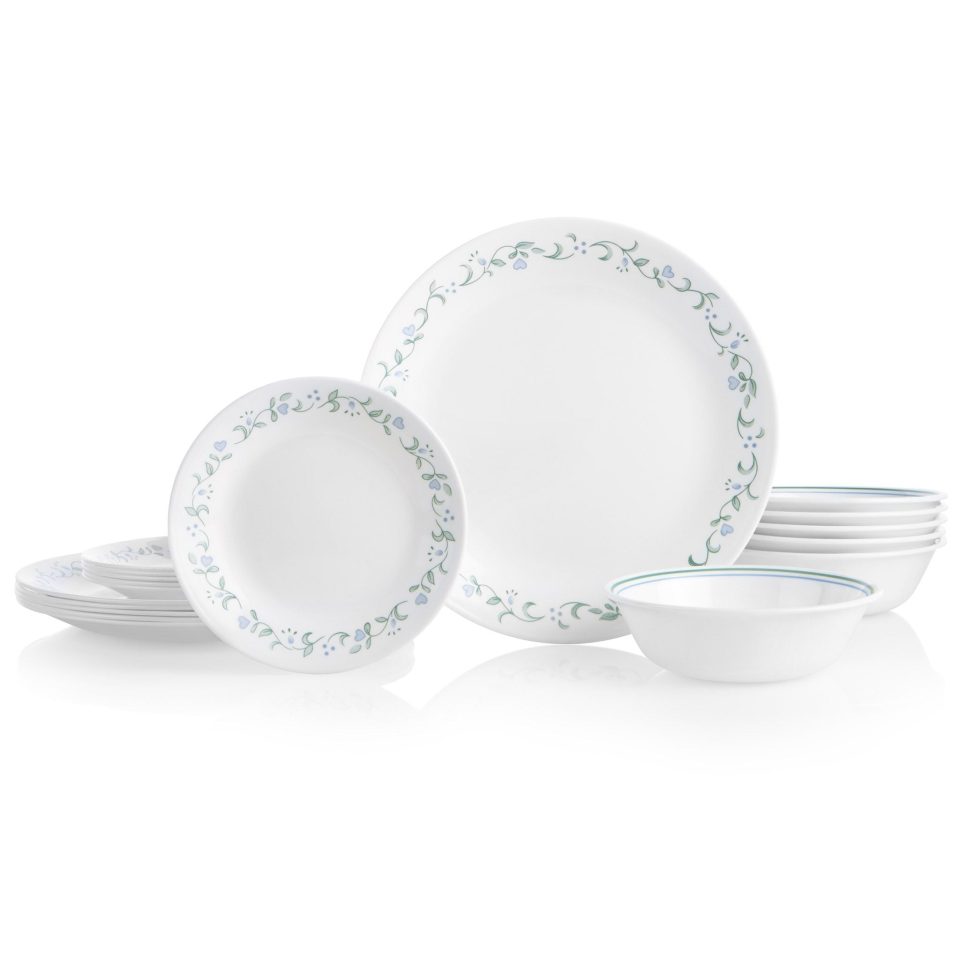 Corelle® Country Cottage 18-piece Dinnerware Set, Service for 6