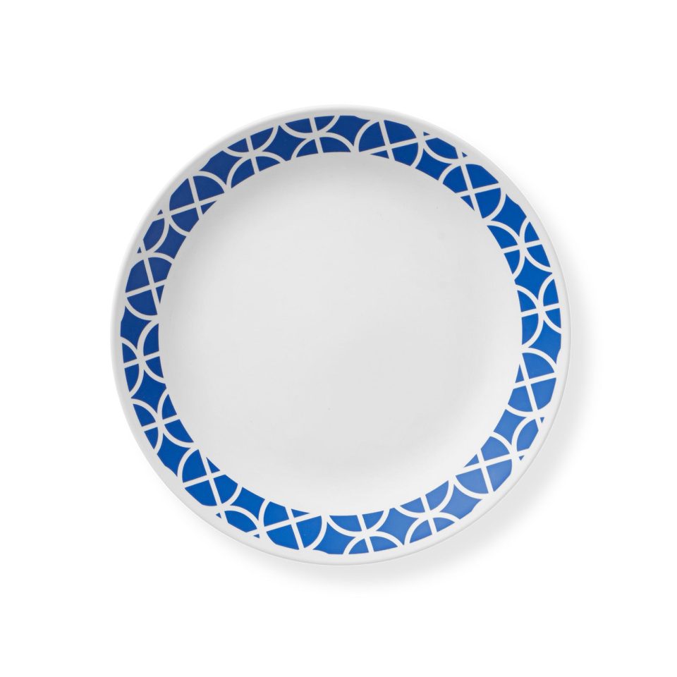 Corelle® Cobalt Circles 10.25" Dinner Plate