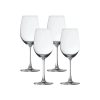Ocean Glass Matera White Wine Glasses (4-Pieces), 14-ounce, dishwasher safe