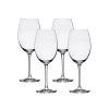 Lucaris Bangkok Bliss Cabernet Glasses (4-Pieces), 16-ounce, Dishwasher Safe, Lead-free Crystalline