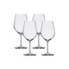 Lucaris Tokyo Temptation Bordeaux Glasses (4-Pieces), 21-ounce, Dishwasher Safe, Lead-free Crystalline