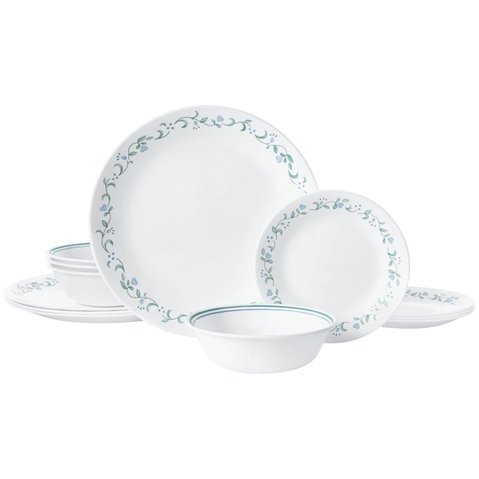 Corelle® Country Cottage 12-piece Dinnerware Set, Service for 4