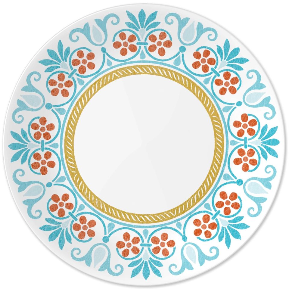 Corelle® Global Collection Terracotta Dreams 8.5" Salad Plate