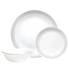 Corelle® Mystic Gray 12-piece Dinnerware Set, Service for 4