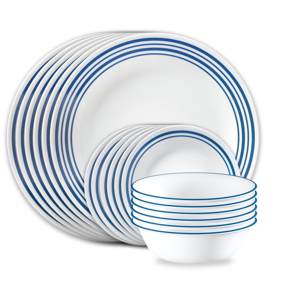 Corelle® Laila 18-piece Dinnerware Set, Service for 6