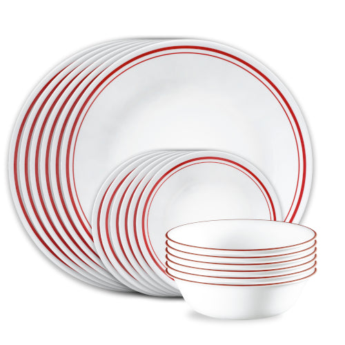 Corelle® Logan 18-pc Dinnerware Set, Service for 6
