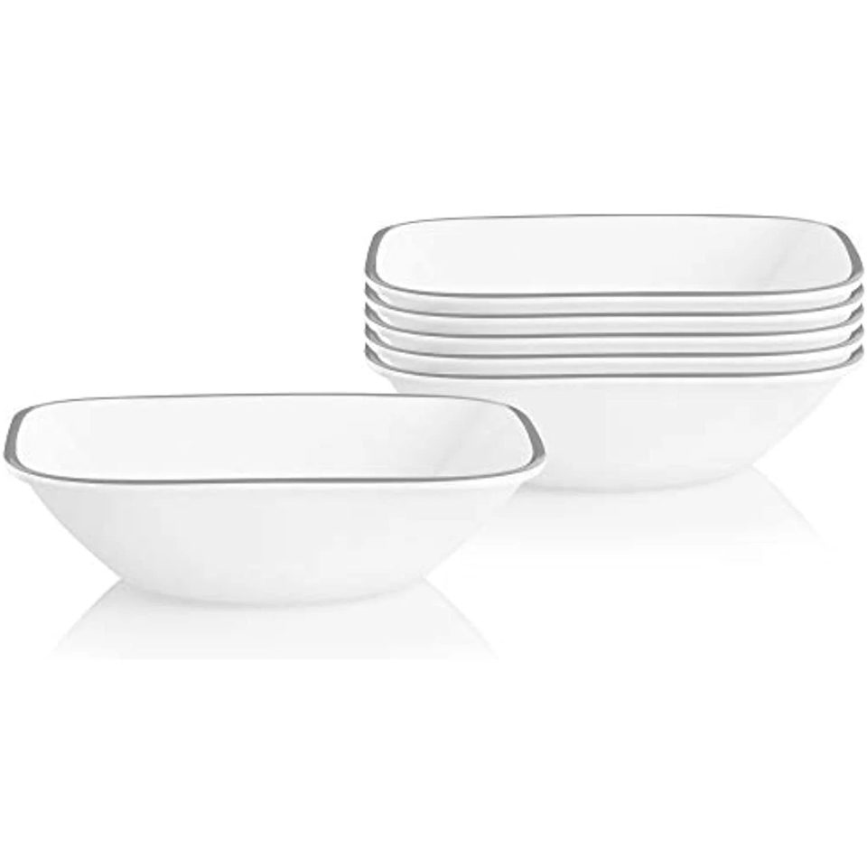 Corelle® Urban Arc Square 22-ounce Cereal Bowl, 6 pack